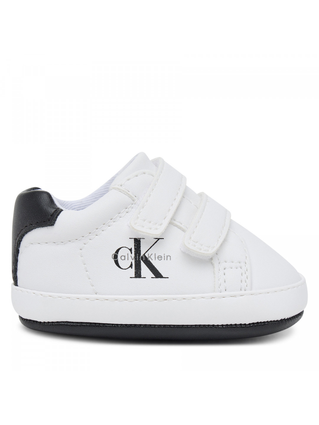 Sneakersy Calvin Klein Low Cut Velcro Sneaker V0B9-83145-1582 Bílá